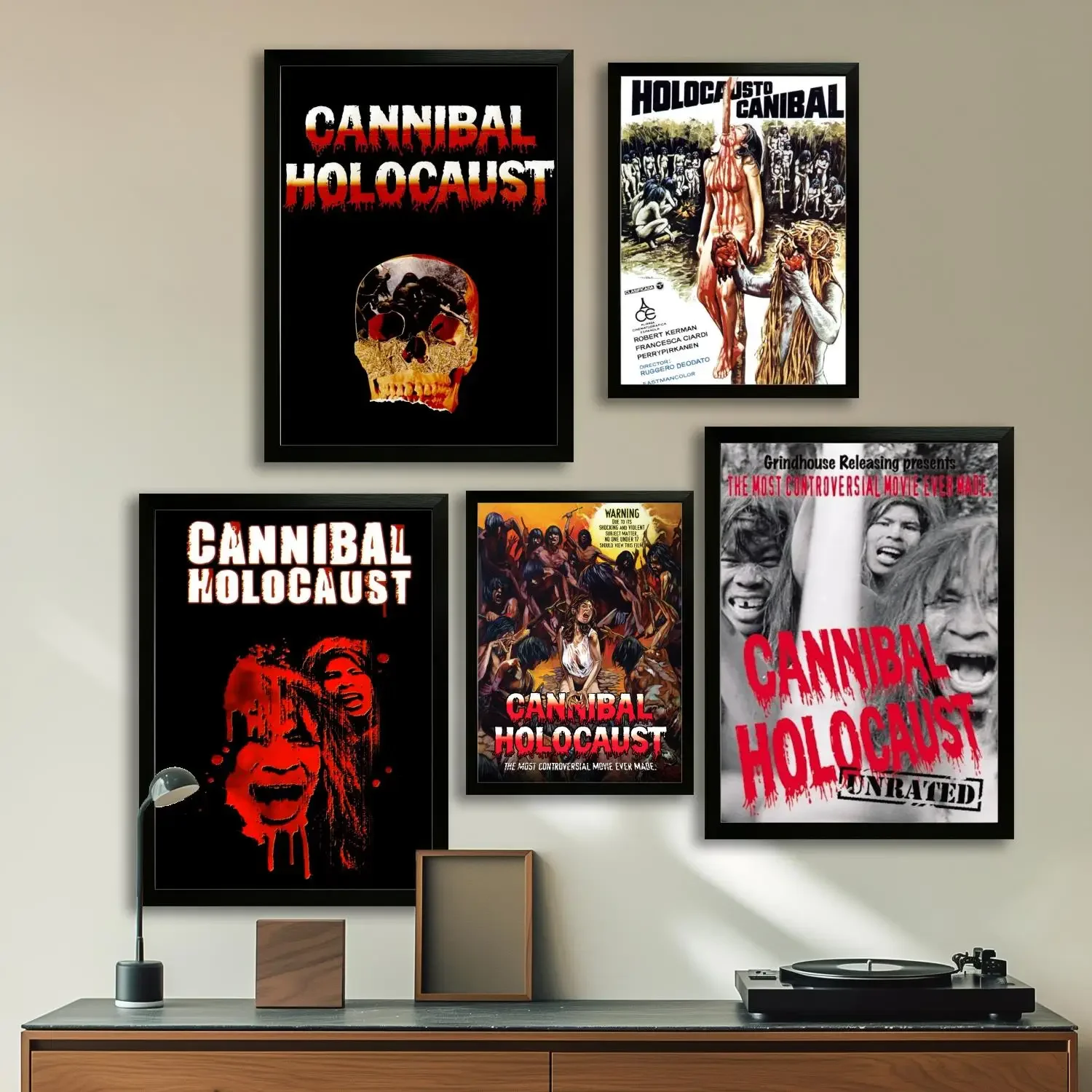 cannibal holocaust Canvas Art Poster and Wall Art, Picture Print, Modern Family Bedroom Decor,Decorative painting