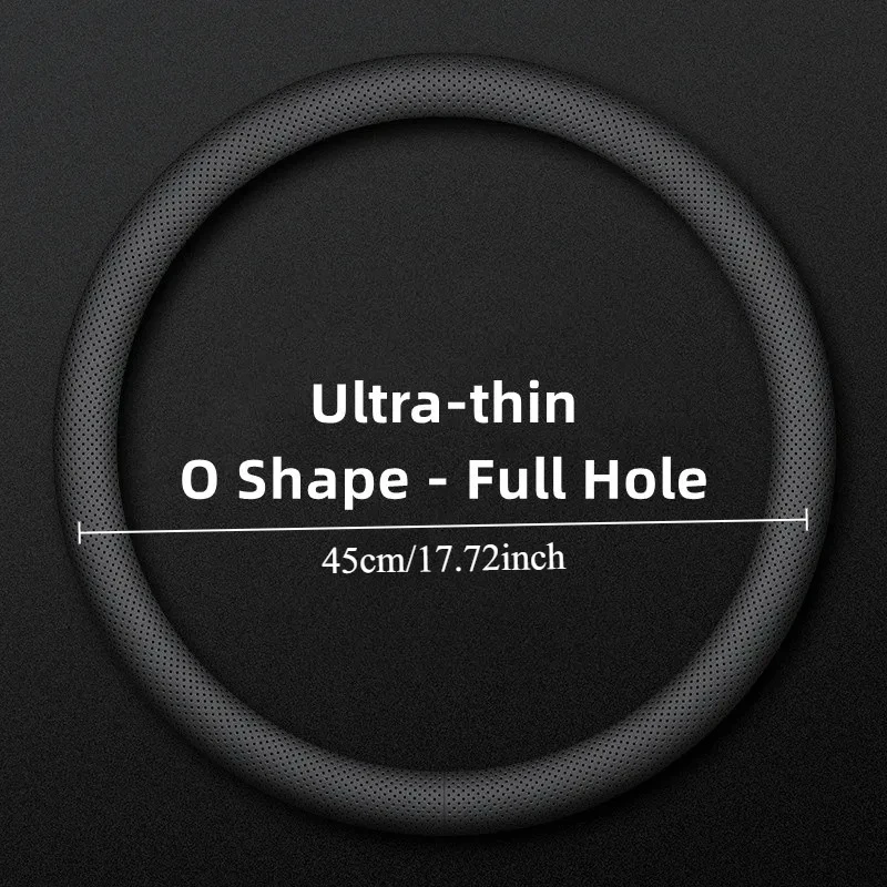 

Universal 45cm Truck Steering Wheel Cover Anti-slip Wear Resistant Durable Steering Protector for Heavy Truck Bus Coach Lorry