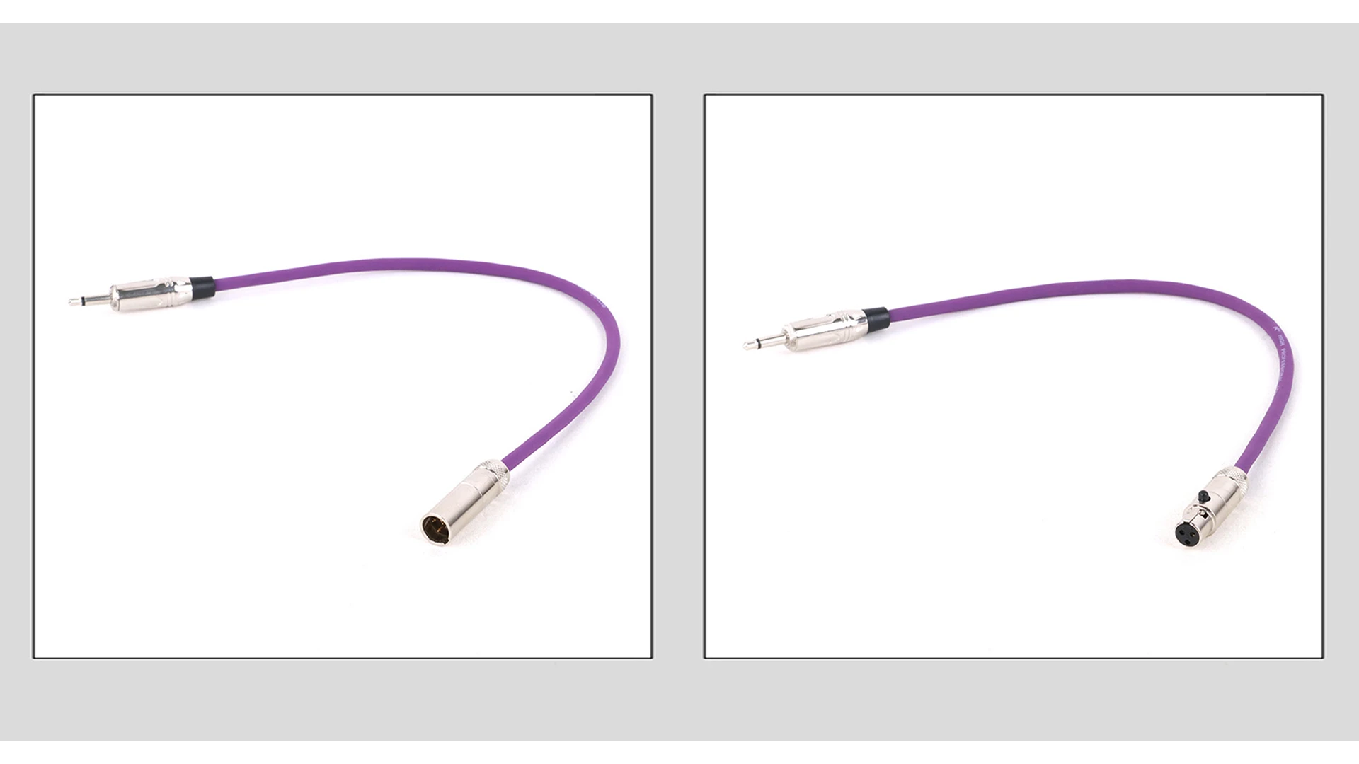 3-poliges Mini-XLR-zu-Mini-Buchse 3,5-mm-Mono-Audiokabel 3,5 "ts Stecker zu Mini-XLR-Stecker/Buchse Adapter-Farb kabel für Kamera-Kopfhörer – Detail 9