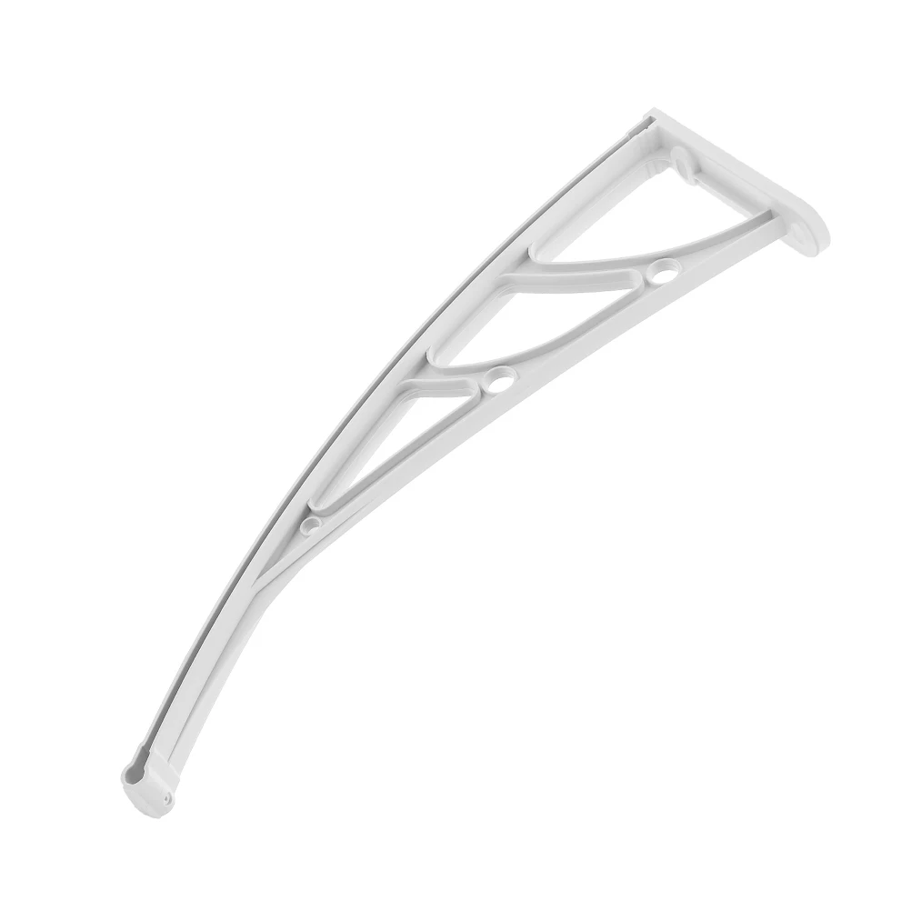 

Reinforced PVC Awning Bracket Durable Support for Doors Windows Patio Canopy Outdoor Mobile Home Awnings Door Canopy Brackets