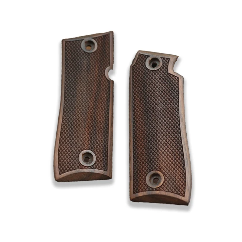 

KSD Brand Colt Mustang Plus II Compatible Walnut Grips Diamond