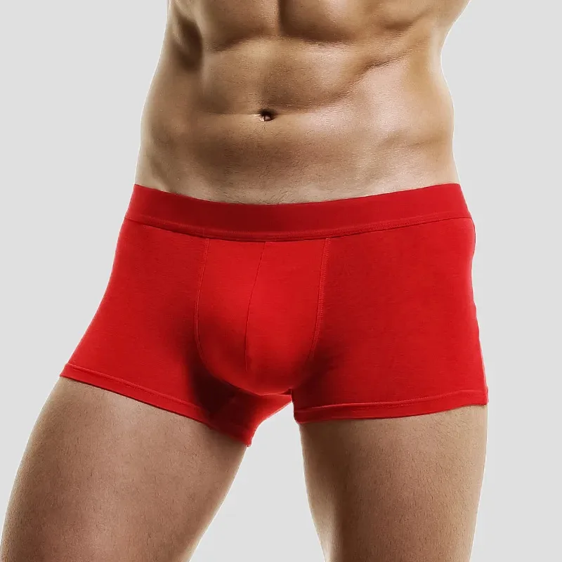 Men's underwear Men's boxers This man's gift is a pig red wedding thin boxers bottom shorts