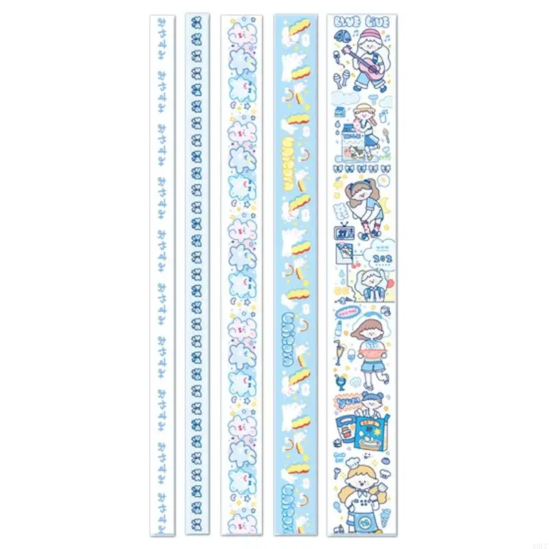 Y5LC 5pcs Tapes Tapes Tapes Sticker Tape
