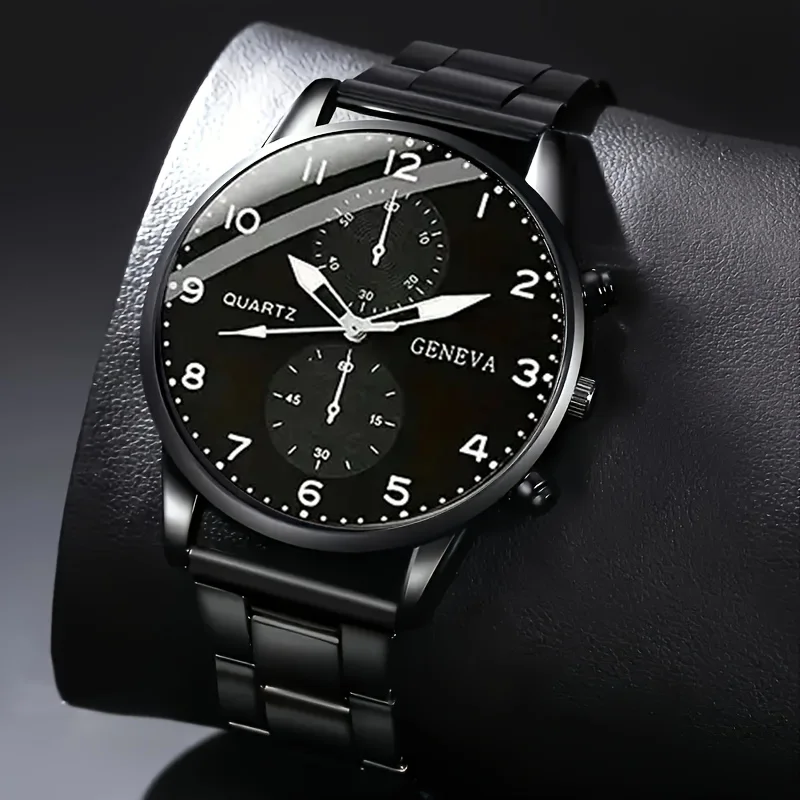 Men's Casual Business Watch, Round Scale Quartz Watch, Suitable for Various Occasions Men's Watch (no Box)
