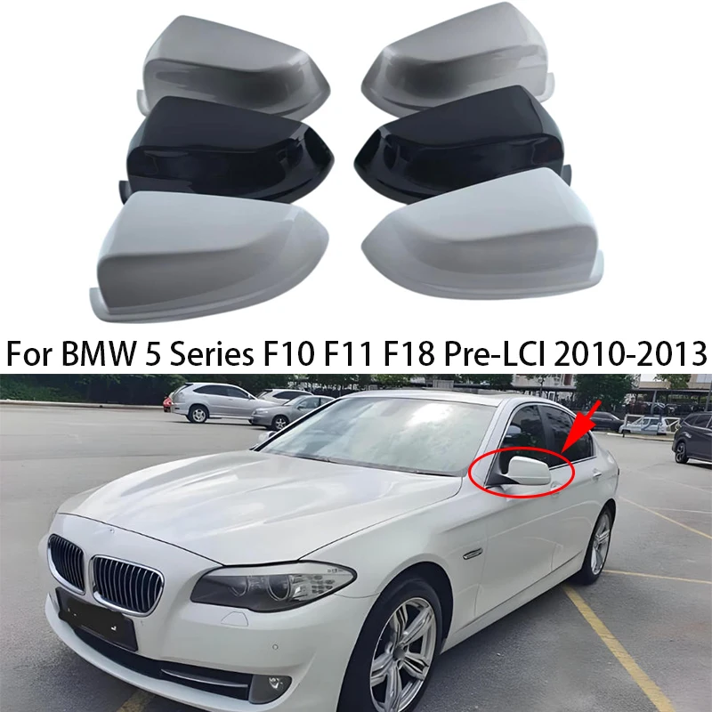

Car Accessories for BMW 5 Series F10 F11 F18 Pre-LCI 2010-2013 Rearview Mirror Cover Reverse Mirror Shell Case Shell Housing