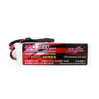 CNHL 3S 11.1V Lipo Battery 3300mAh 40C With XT60  For RC Car Rock Crawlers Truck Airplane Helicopter