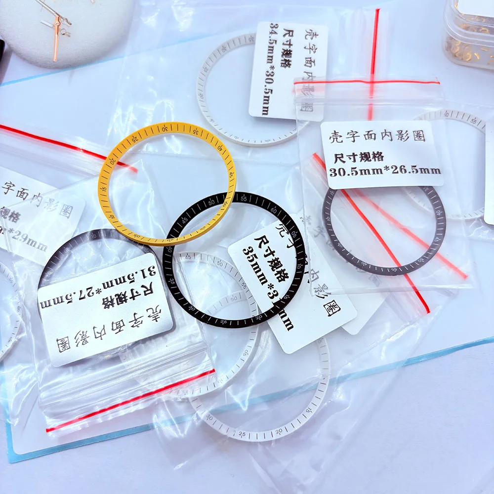 1PCS Universal Dial, Scale Circle, Mechanical Watch Modification, Diving Surface Circle, Scale Circle, Inner Shadow Circle