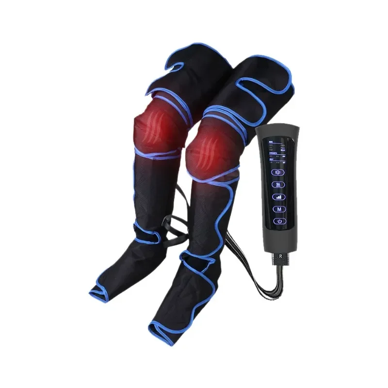 Full-Wrap Automatic Leg & Foot Massager Airbag Compression Vibration Heating Massage