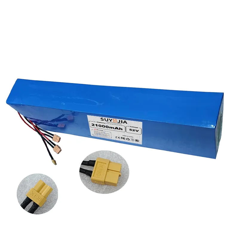 Perfectly Suited for E-Scooters: 14S7P 18650 Lithium Battery 52V 21000mAh with High-Power BMS