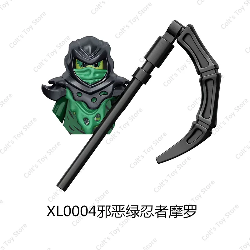 NEUE Anime Ninja Böse Moro Mini Action Figure Bausteine Mr. E Skeleton Wizard Puppen Ziegel Modell Kinder MOC Spielzeug Geschenke