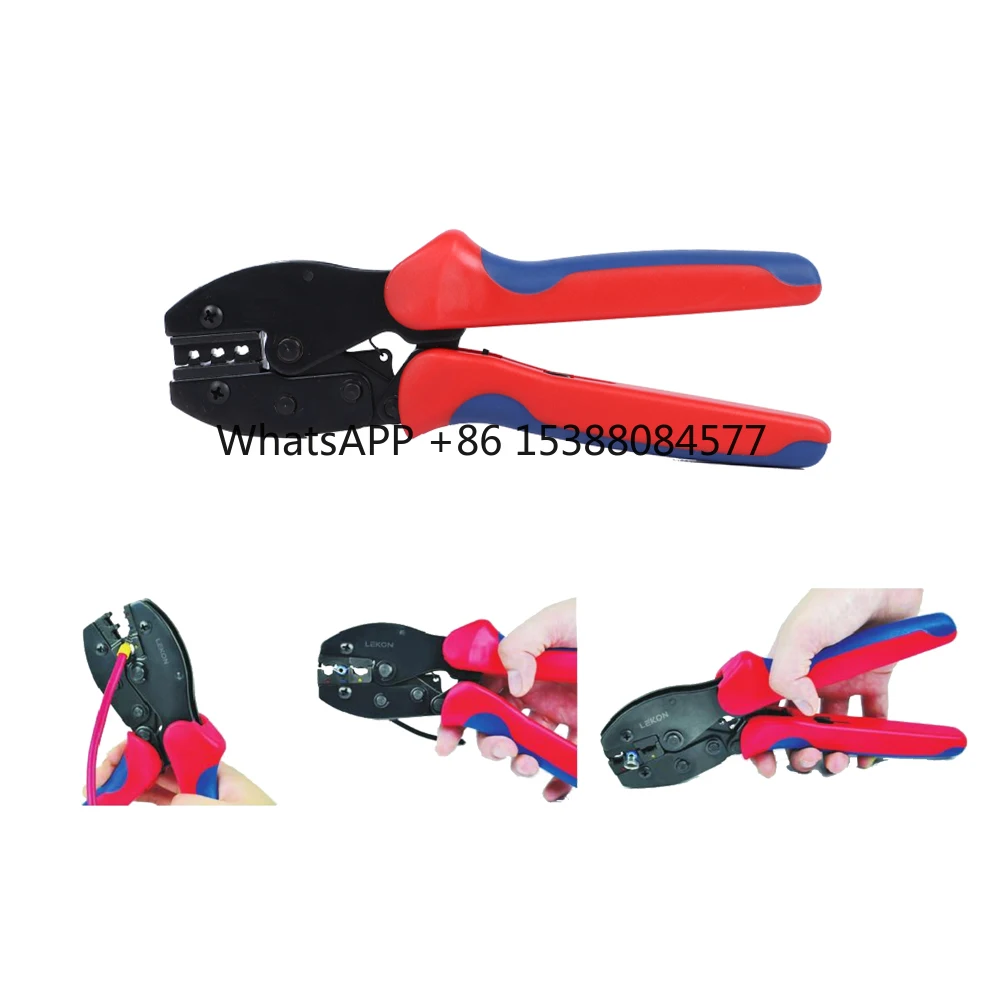 

Solar Engineer Solar Connector Modulo Panel Crimp Module PV System Crimper Kits Bag Solar Crimping Tool Set