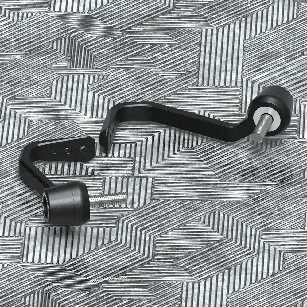 عتلات الدراجة النارية لسيارات BMW R1200R R1250R 2015-2023 الحرس دواسة فرامل المقود حامي رافعة الحرس #4