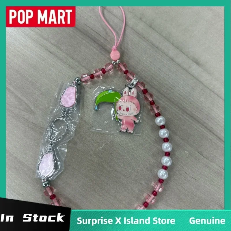 حقيقي البوب مارت الوحوش Labubu V3 الكبير في سلسلة الطاقة سلسلة الهاتف صندوق أعمى جراب هاتف شاحن لاسلكي صندوق غامض هدية #2