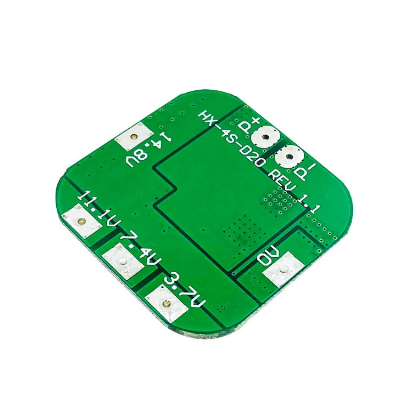 

Outdoor Device Li-Ion Battery Protection Board, 14.8V 4-String 18650 16.8V Overcharge/Over-Discharge 20A Current Limit Weather-R