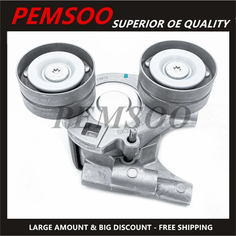 

1PC Transmission Belt Tensioner Assembly BK3Q6A228BH Suitable for Runger Off-road Vehicle BT50 Pickup Truck 2.2 3.2