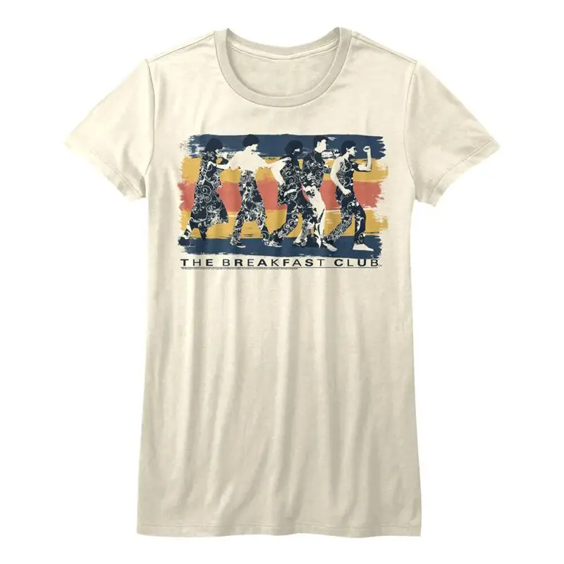 Camiseta feminina do clube de café da manhã Just Dance Away