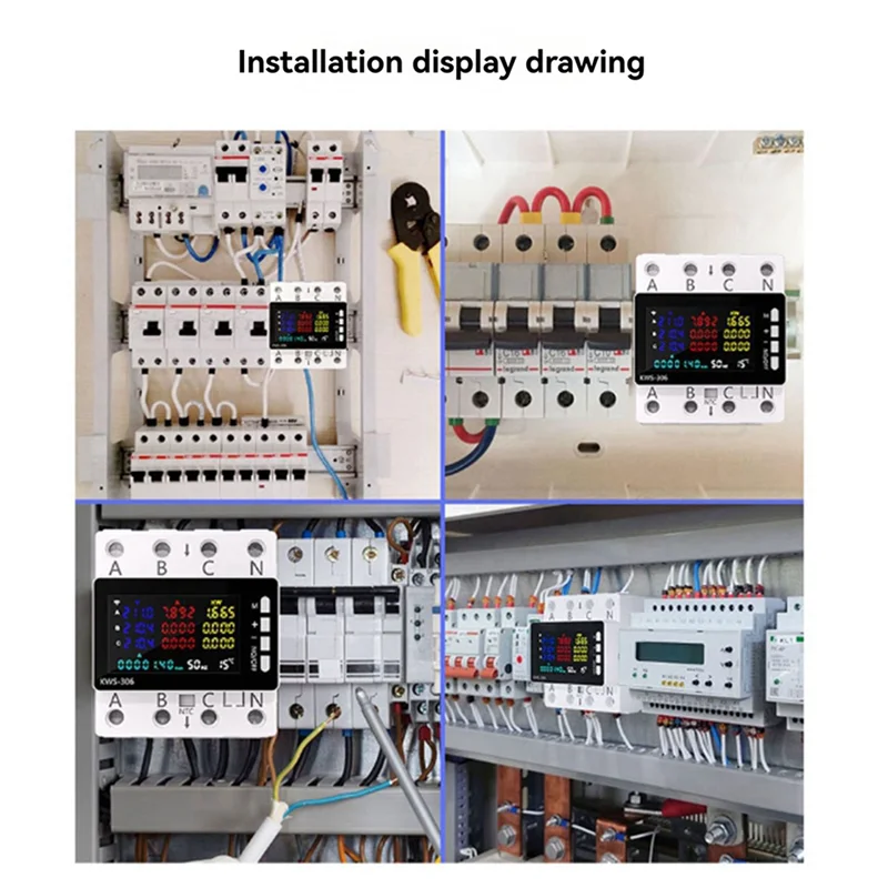 24-Hour Delivery 2X KWS-306WF Wifi Smart Power Meter Voltage Protector Switch Current & Voltage Monitor, Relay, Circuit Breaker