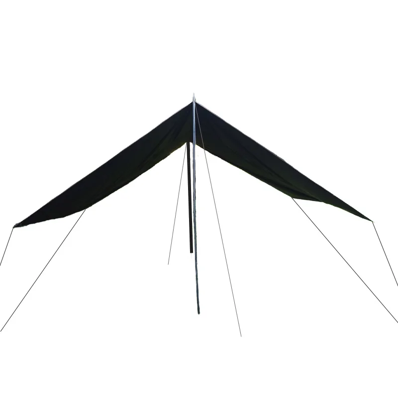 Легкий водонепроницаемый солнцезащитный козырек, тент, брезент для кемпинга, пляжной палатки, навес Оксфорд с серебряным покрытием