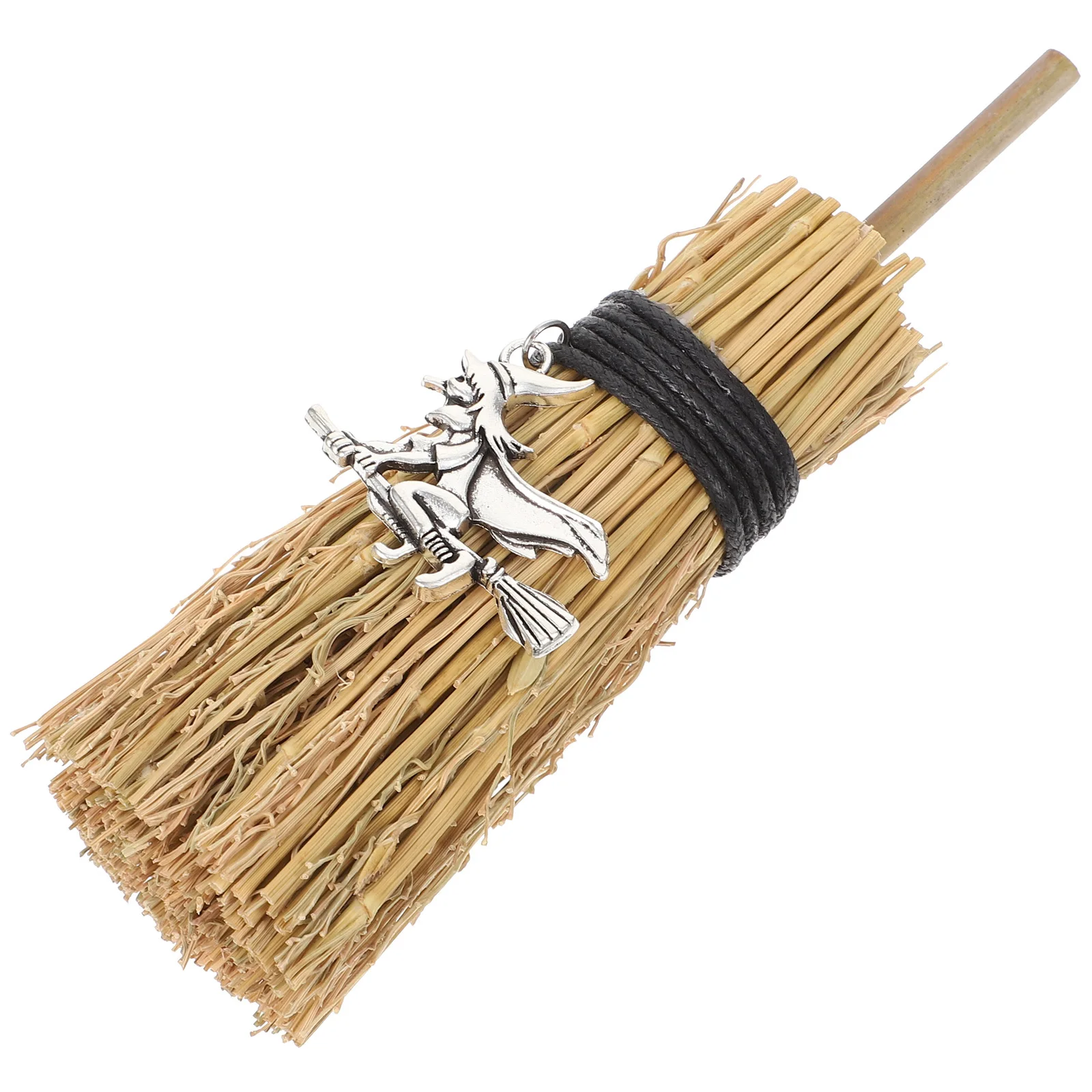 Mini balai de sorcière pour Halloween, 1 pièce, accessoire de décoration de fête, accessoire Photo suspendu, ornement, fourniture de fête, fourniture de bal de Costume