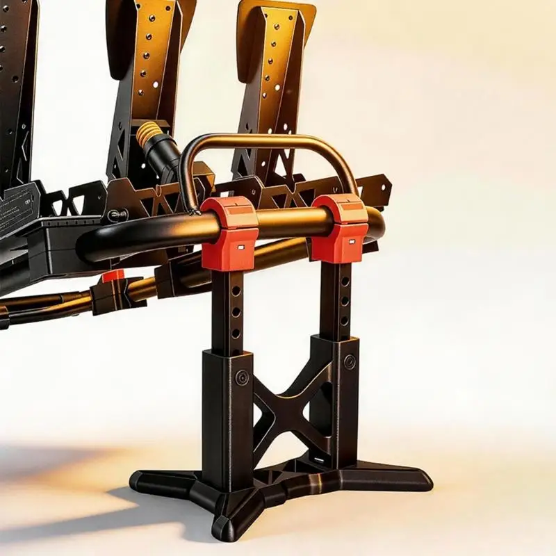 31BA Area Foot Control Mount in Metal Frame Layout for Racing Position Changes, Driving Stance Tuning, Frame Adjustment, and