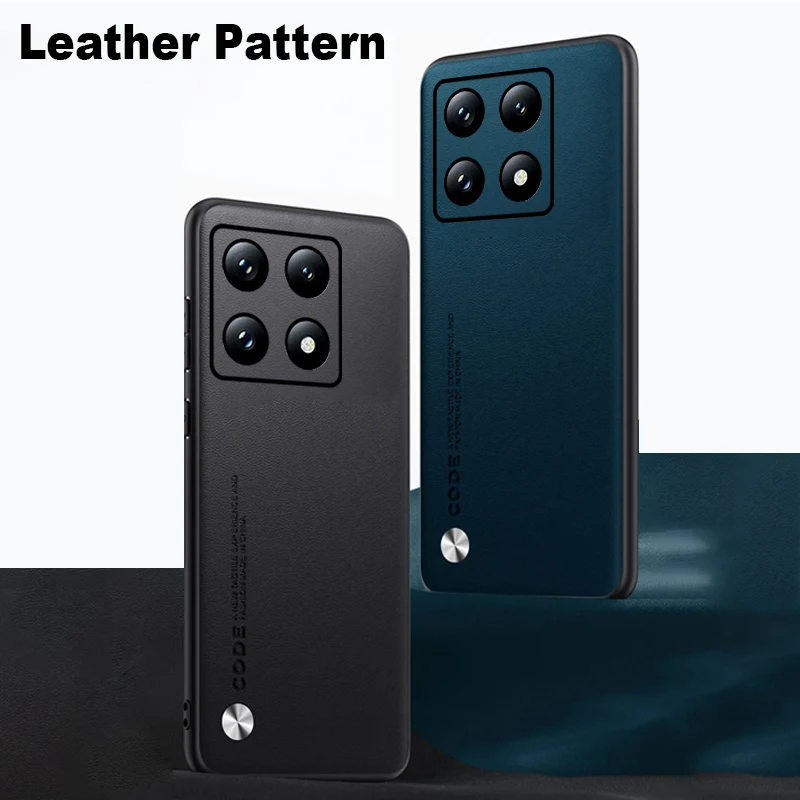 For Xiaomi 14T Pro Case Pain Leather Phone Shell Xiaomi14TPro Xoami 14 T T14 TPro Xiaomi14T Soft Silicone Frame Shockproof Shell