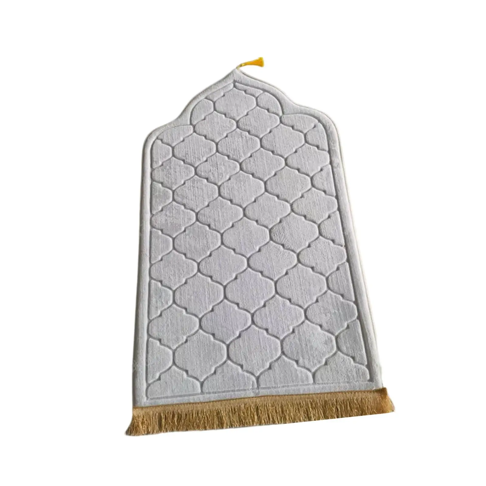 Flannel Prayer Rug Area Rugs Floor Carpet Portable Worship Mat Irregular Blanket for Indoor Travel Wedding Bedroom Holiday Gifts