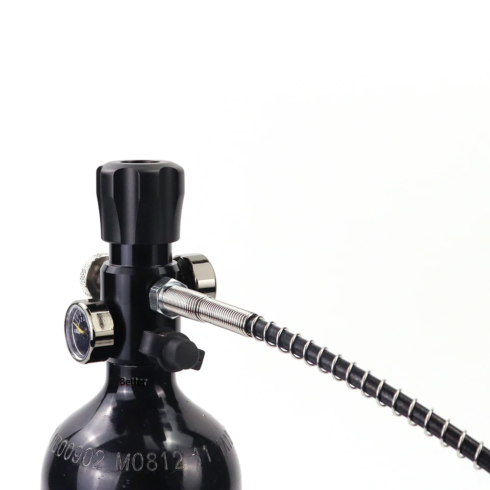 High Pressure Air Tank Charging Valve 300Bar Filling Station Cylinder Refill Adapter With M18x1.5 Or 5/8-18UNF Thread