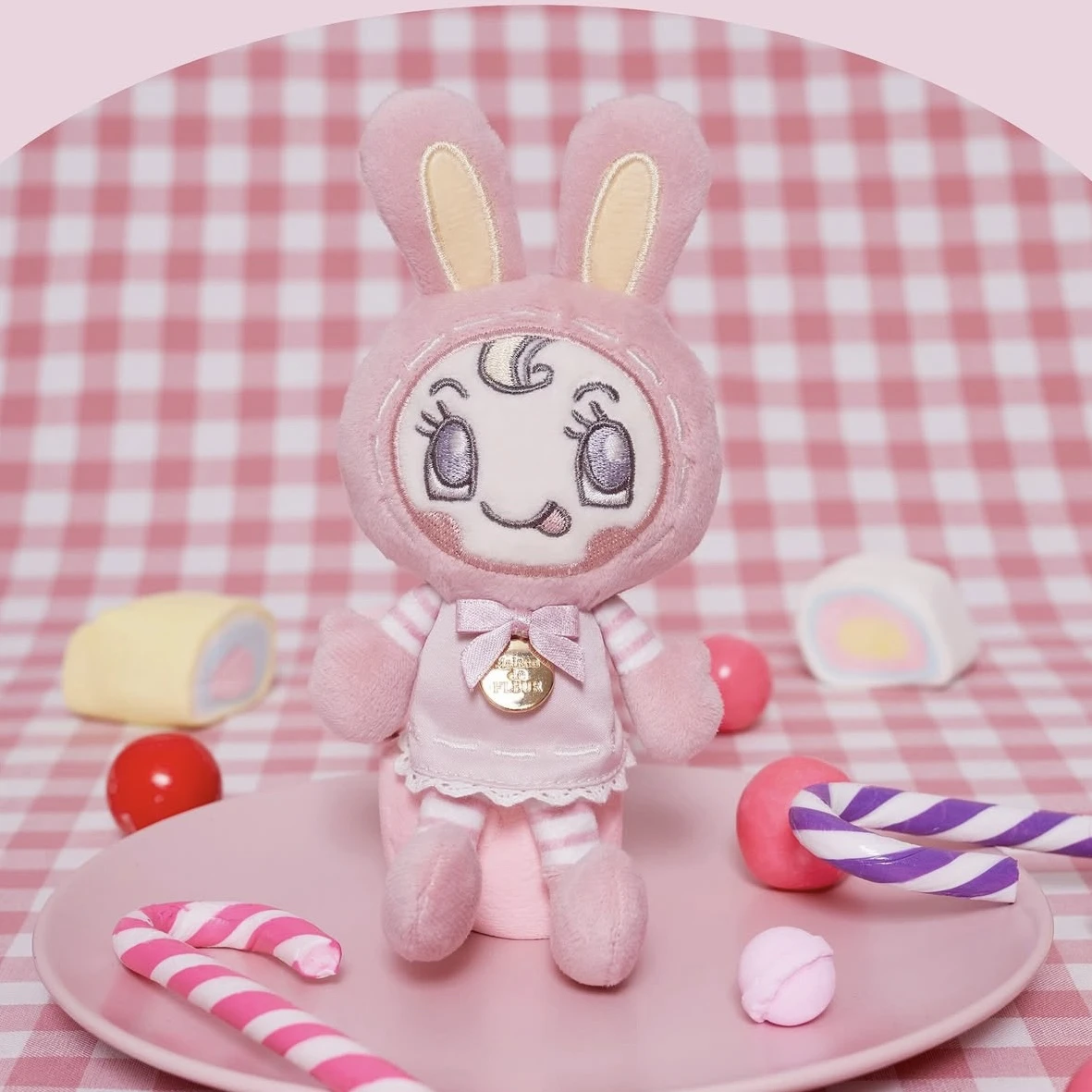 اليابانية الكرتون Mp الرباط حقيبة كتف سعة كبيرة حقيبة يد فتاة حلوة حقيبة مستحضرات تجميل لطيف 2025 جديد ألعاب من نسيج مخملي Y2k حقيبة