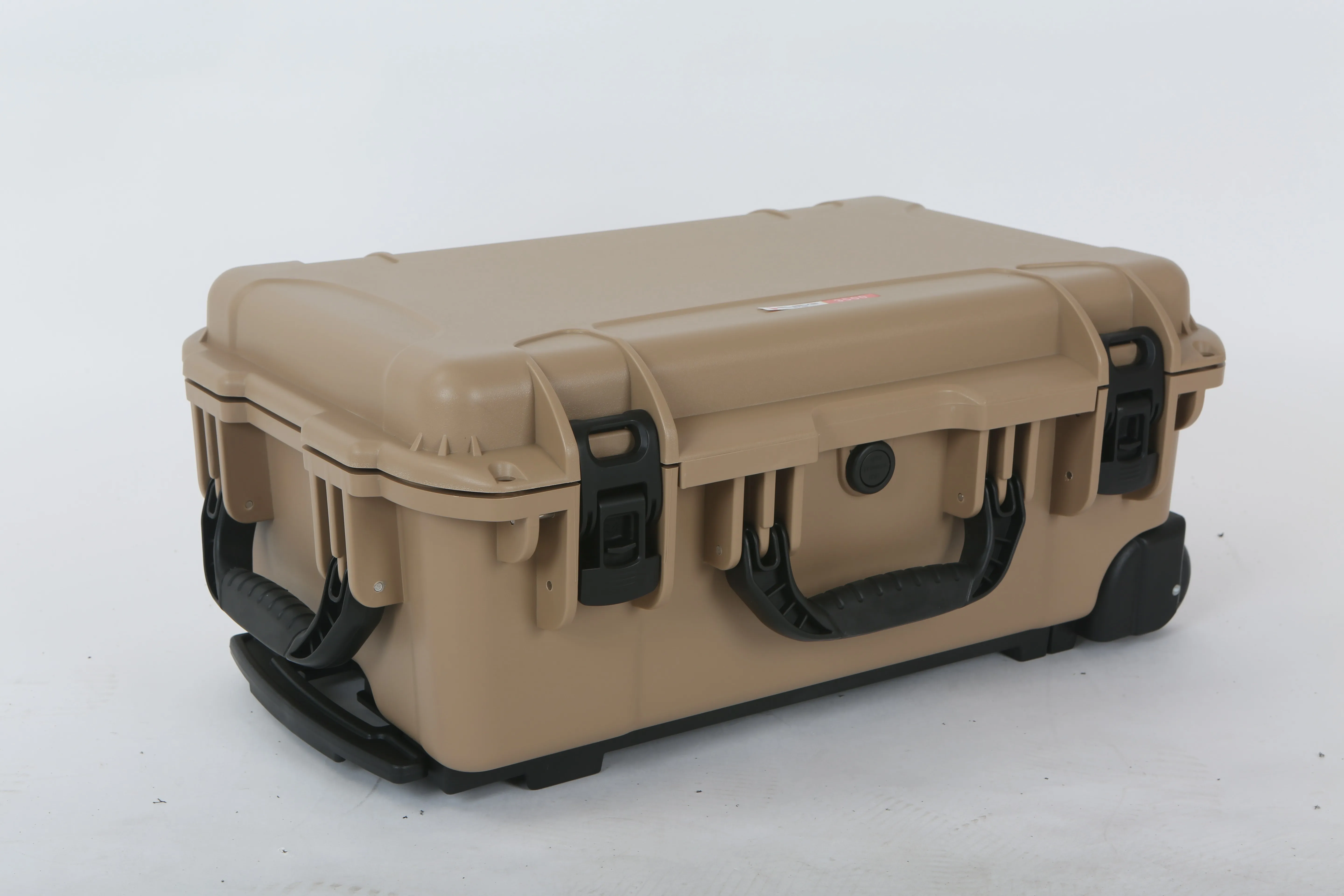 Customizable OEM and ODM Large Durable Toolbox on Wheels for Flight or Gun Storage Hardware Shockproof Rolling Toolbox