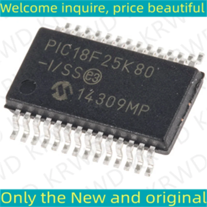 

5PCS PIC18F25K80-I/SS New and original PIC18F25K80T-I/SS PIC18F25K80T SSOP28
