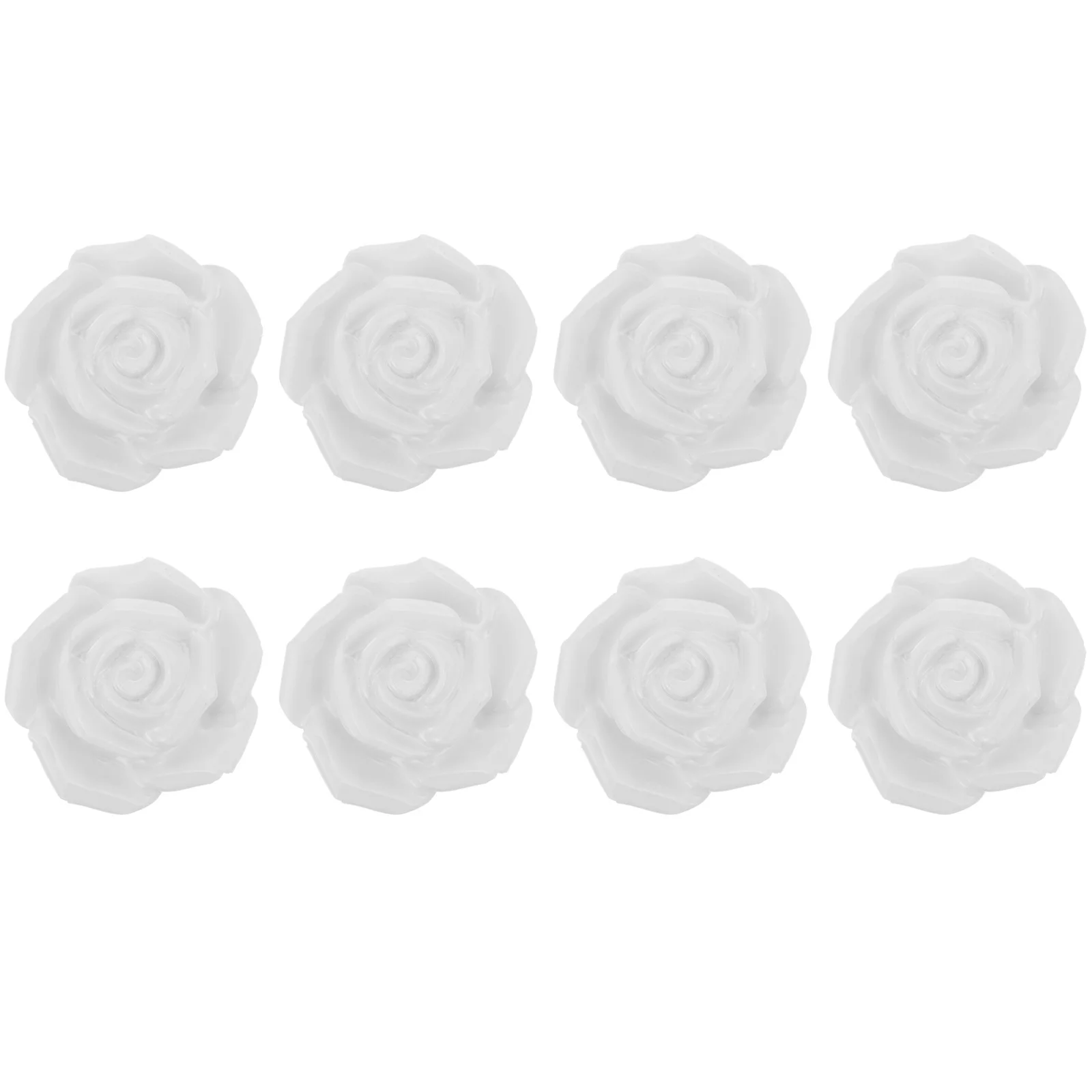 

8 Pcs Door Pull Handle Knobs Drawer Cabinet Home Supply Handles Ornament Floral