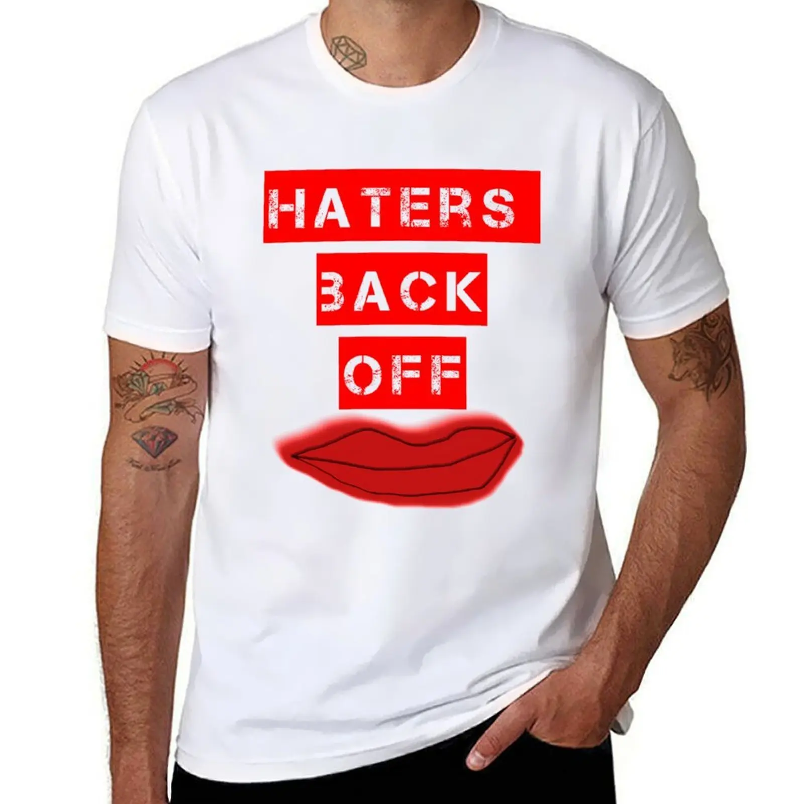 

Haters Back Off T-Shirt t shirt man casual man t shirts for men T-Shirt