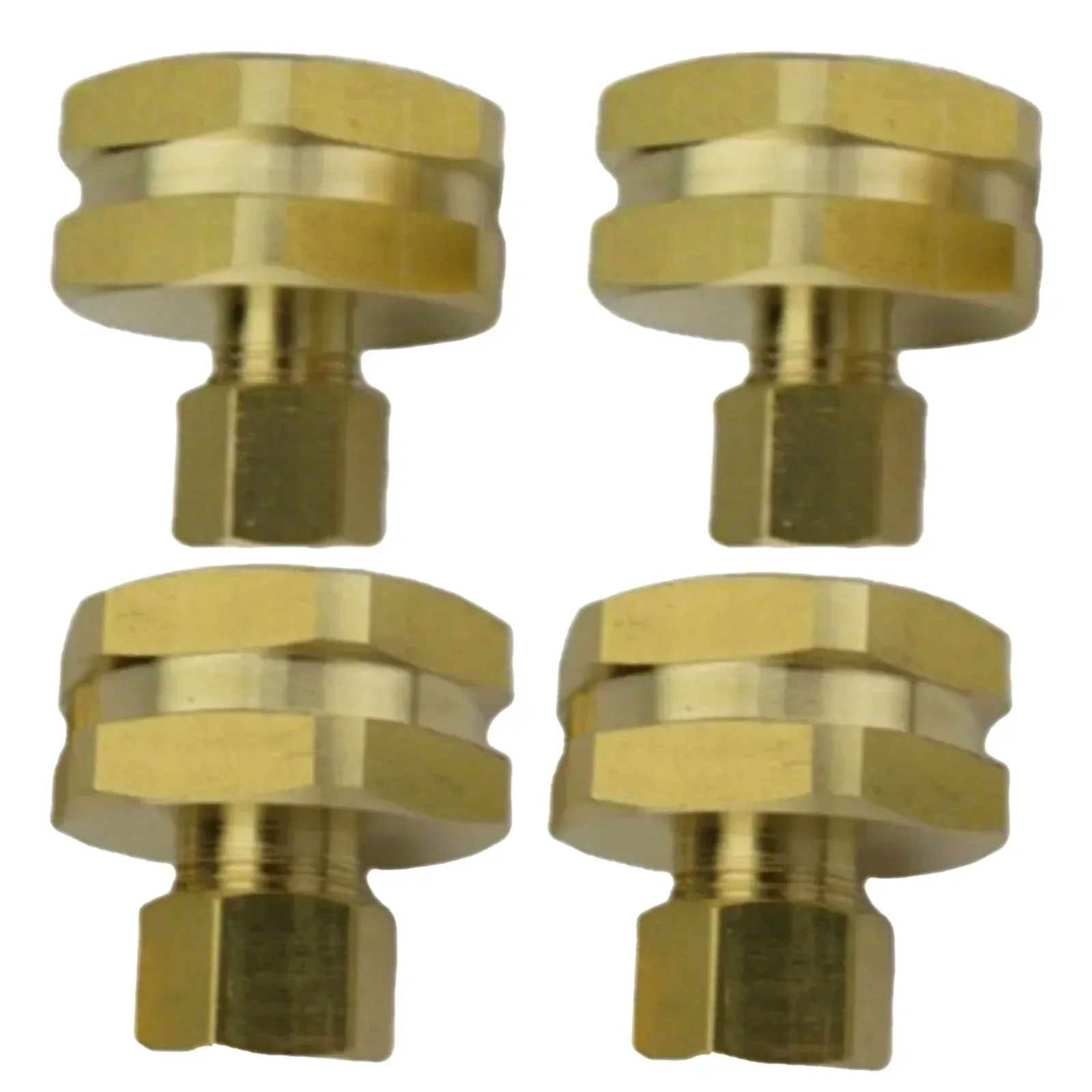 2 Stuks Messing Adapter 3/4 Vrouw Naar 1/4 Inch Compressie Tuinslang Adapter Tuin Watering Fittings Quick Connector