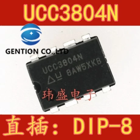 

10PCS UCC3804N DIP8 UCC3804 LCD power supply management in stock 100% new and original