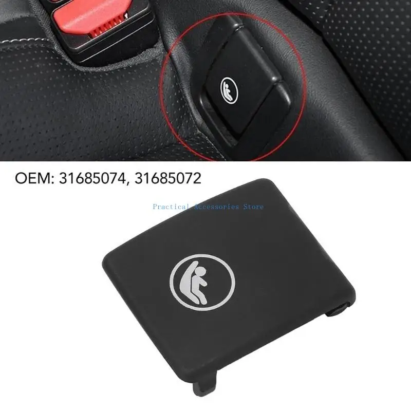 

U75E Car Maintenance Essential Car Rear Child Fixing Isofix Cover Replaces 31685072