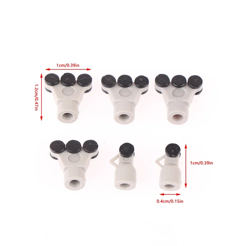 6 PCS ONE SET WHEELS , 6 Small Wheels FOR 20cm Alloy Metal Soviet Union Air 225 An-225 Airplane Model Plane