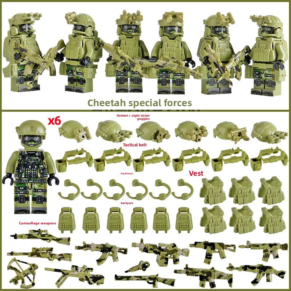 Bausteine, Figuren, humanoide Puppen, Spielzeug, Miniatur-Humanoide, Kinderspielzeug, Geburtstagsgeschenke, Zeichentrickfiguren.