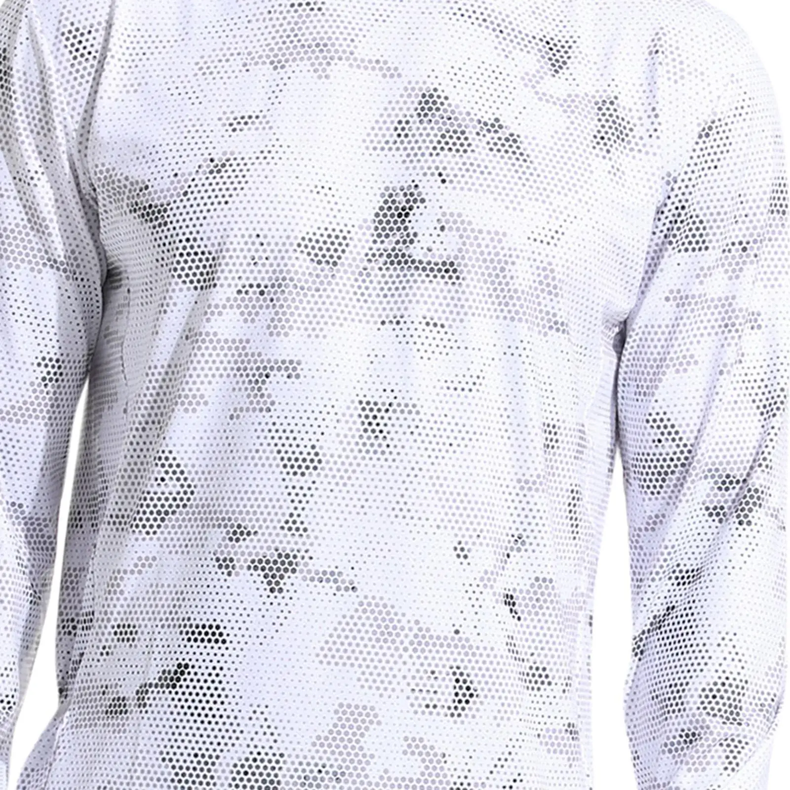 Men's Sun Protection Hoodie Shirt Sun Protective Clothes for Fishing Summer