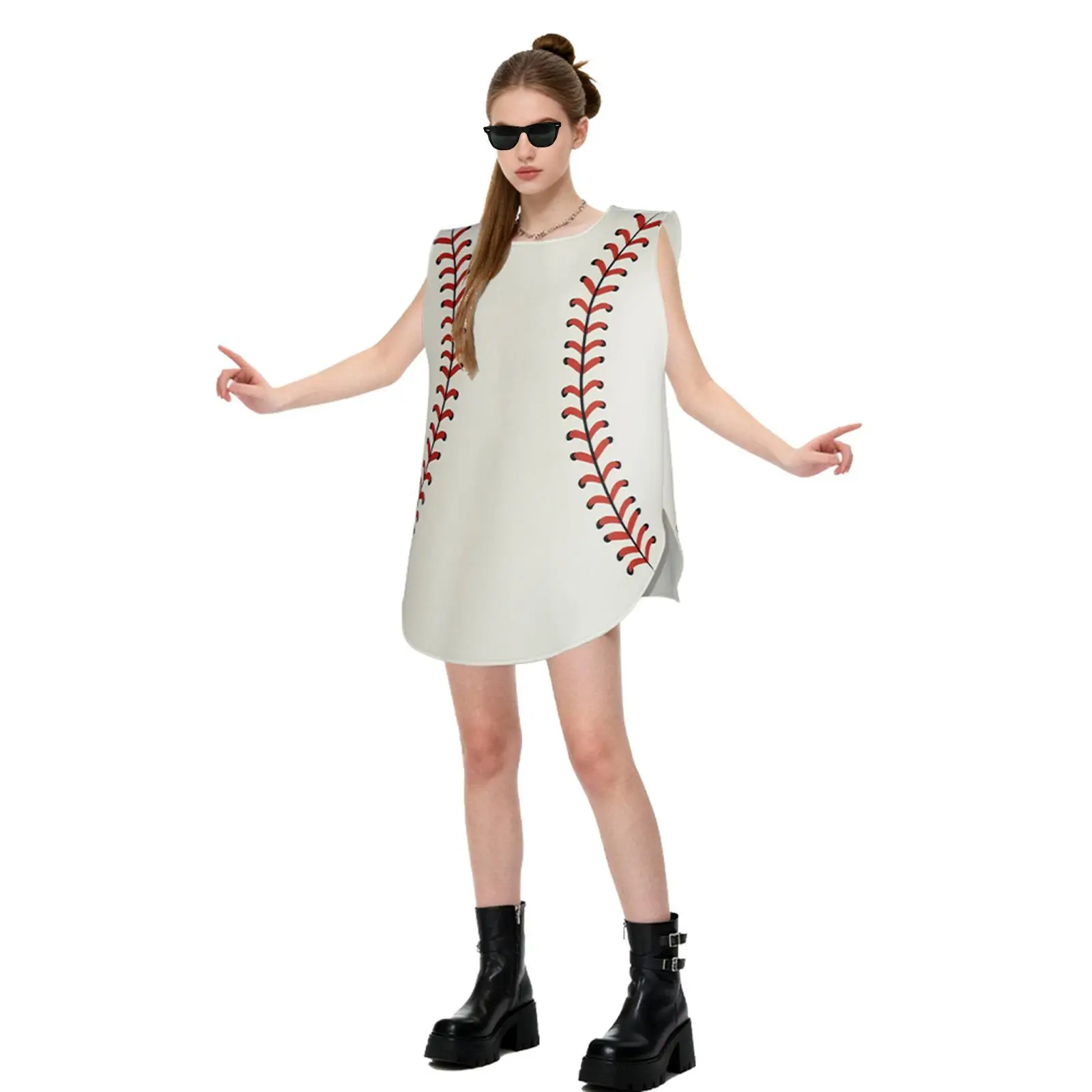 زي البيسبول للهالوين، فستان إبداعي للعب الأدوار في الهالوين #1