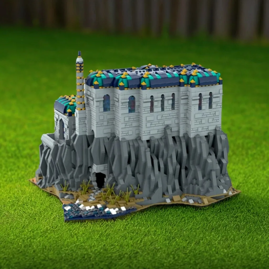 6945 stücke MOC Oriental Architektur Serie Orientalischen Palast Traditionellen Stil DIY Modell Bausteine Geburtstag Spielzeug Geschenk