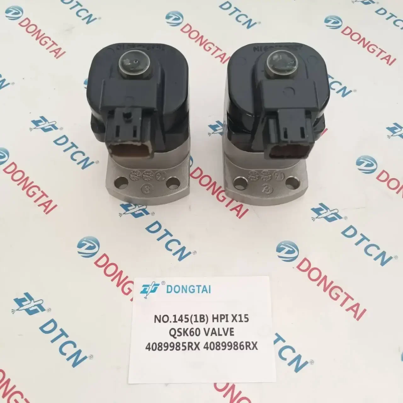 NO.145 1B Fuel HPI X15 QSK60 Solenoid Valve Actuator 4089985 4089986 for Cummins Engine Replacement Parts
