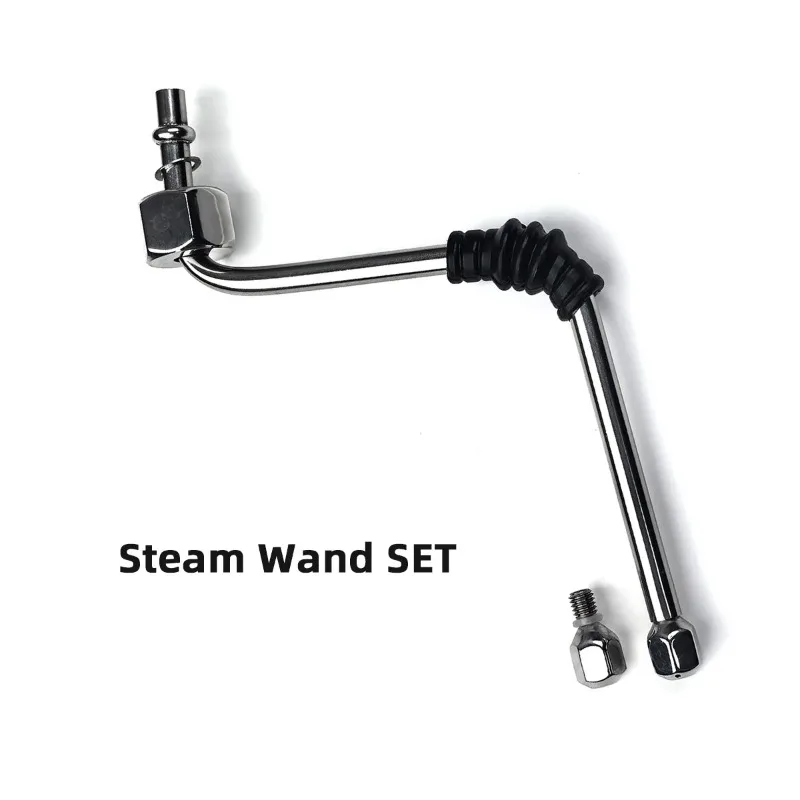 

Steam pipe head nozzle coffee machine milk frothing steam rod stainless steel accessories water tank high pressure bend pipe