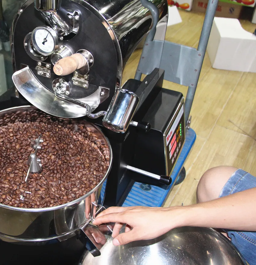 1Kg commercial coffee bean roaster for coffee - precision coffee roasting equipment