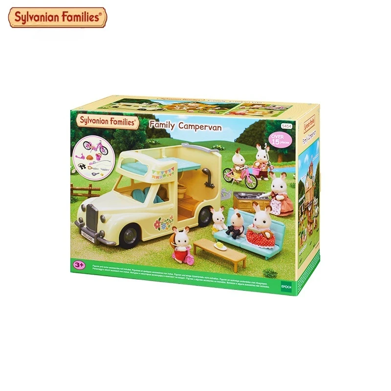 Autentico personaggio anime delle famiglie Sylvanian Simulazione Playhouse Toy Room Decorazione Giocattolo Regalo di Natale