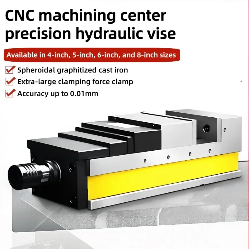 Hydraulic‑Clamping‑Processing Implement with Compact‑Housing‑Unit for CNC‑Workshop‑Workpiece‑Holding‑Work