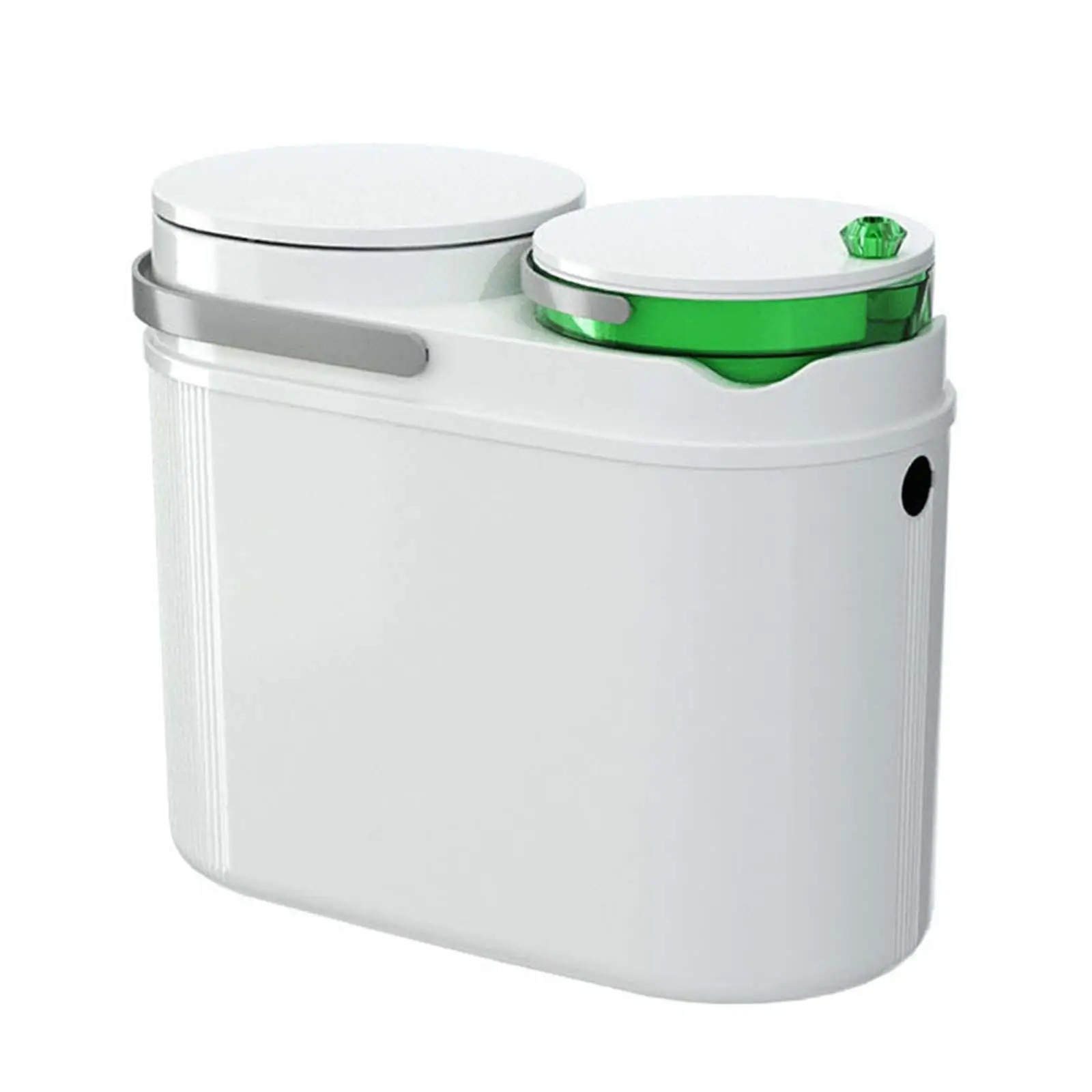 Wet and Dry Trash Can Tea Capacity with Spring Lid Classified Wet and Dry