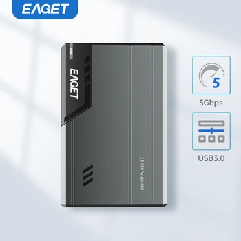 Eaget External Hard Drive 2.5 Portable Hard Drive HDD 500GB 1TB 2TB USB3.0 for Desktop PC Mac Laptops Gaming Consoles TV PS5