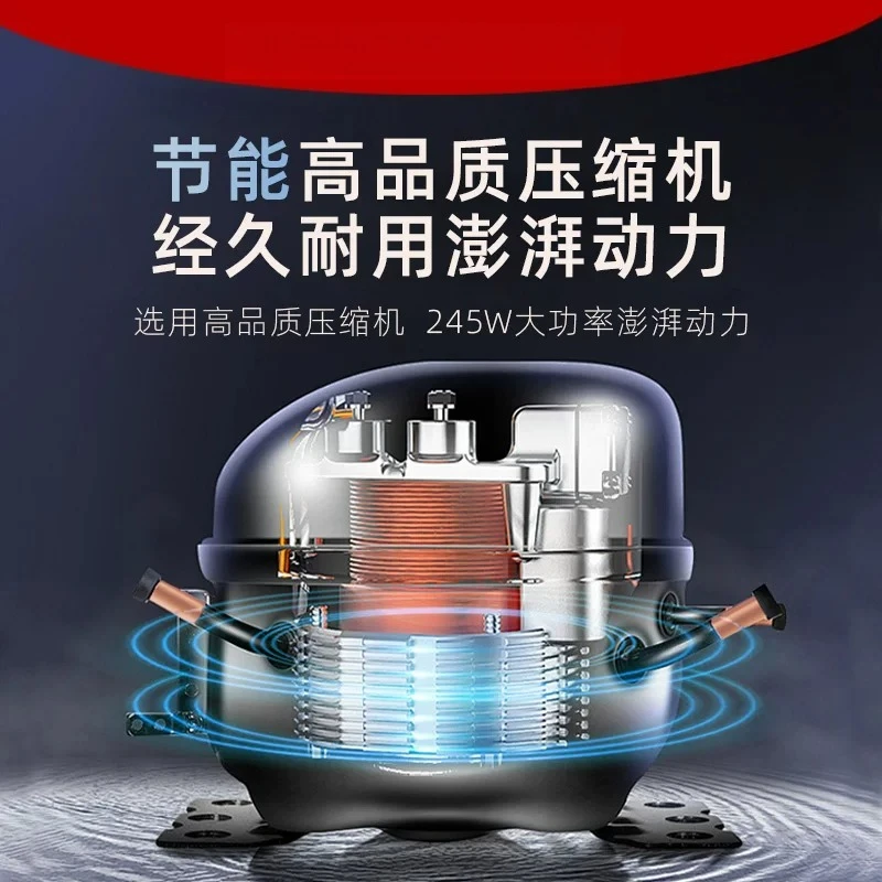 Stainless steel refrigerated workbench freezer commercial refrigerator flat  console kitchen freezer fresh freezer