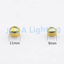 Decorative nuts M5 M4 thread nuts colorful nuts for ceiling rose ceiling canopy chandeliers led pendant lights desk table lamps