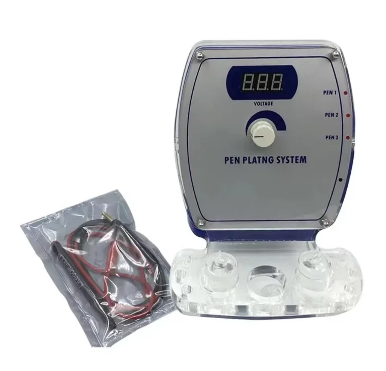 Small Pen-Type Electroplating Machine For Gold Brush Plating Jewelry Plater With Gold Plating Solution Local Use Tools Equipment